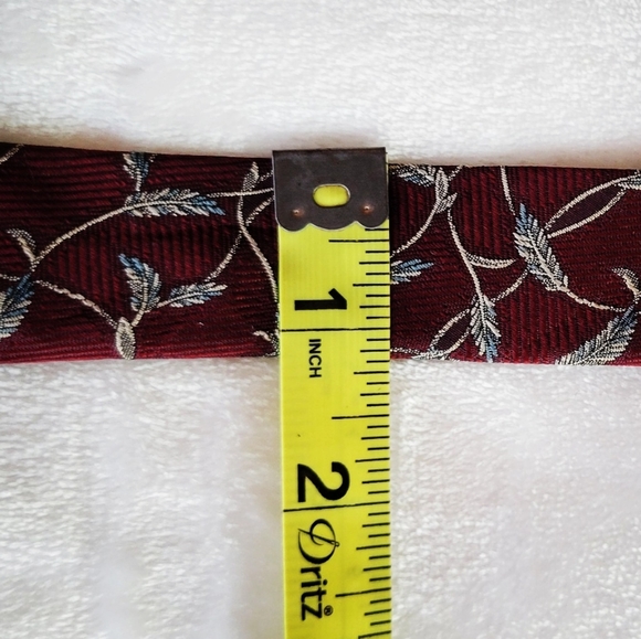 Balenciaga Vtg Flowing Feathered Tie - Picture 7 of 9